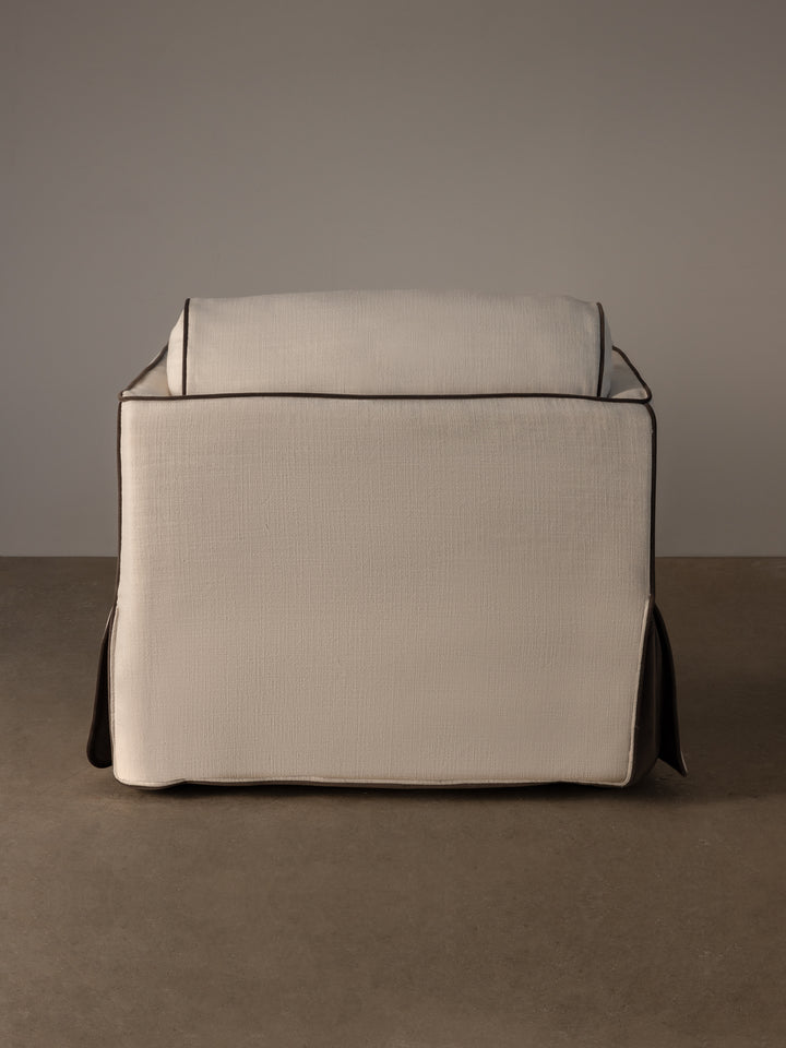 Cohen Armchair Ivory Contrast