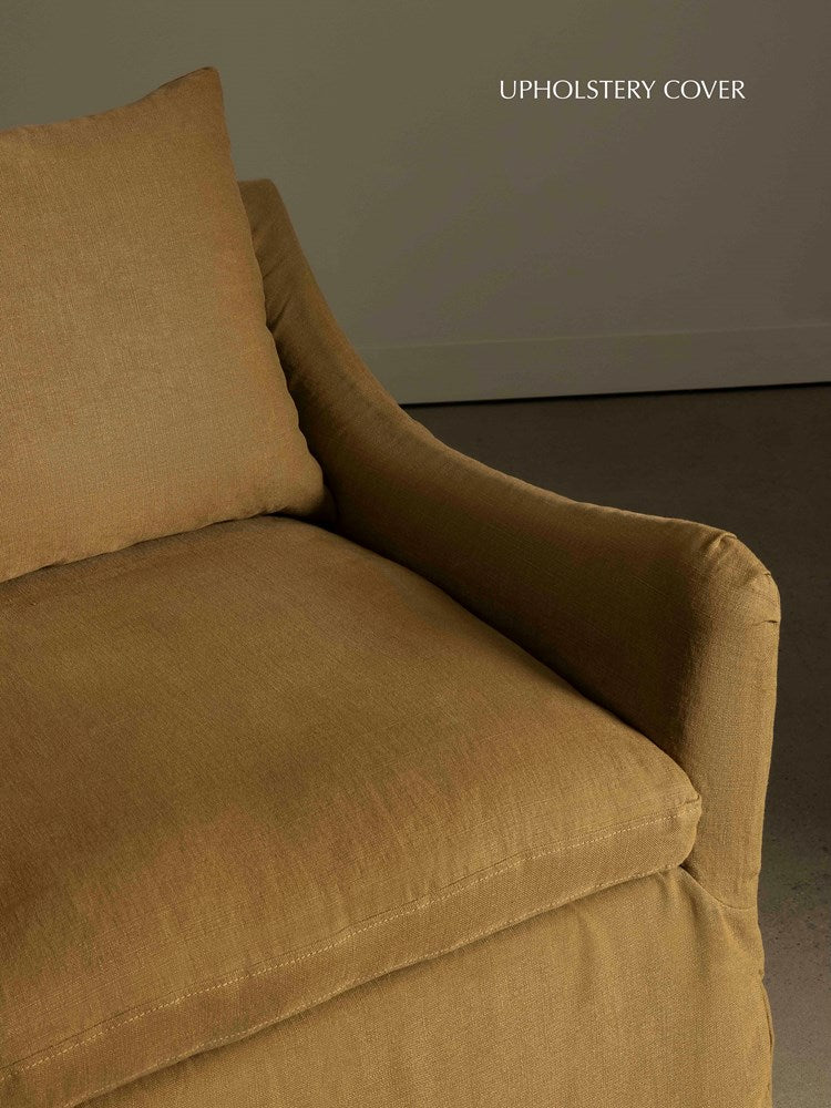 Cover Louis Sofa 3s Caramel