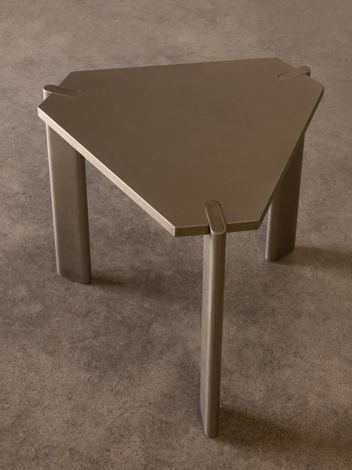 Yuuki Stainless Steel Side Table