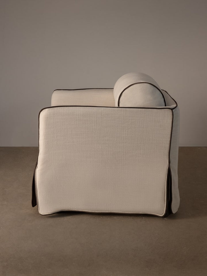 Cohen Armchair Ivory Contrast