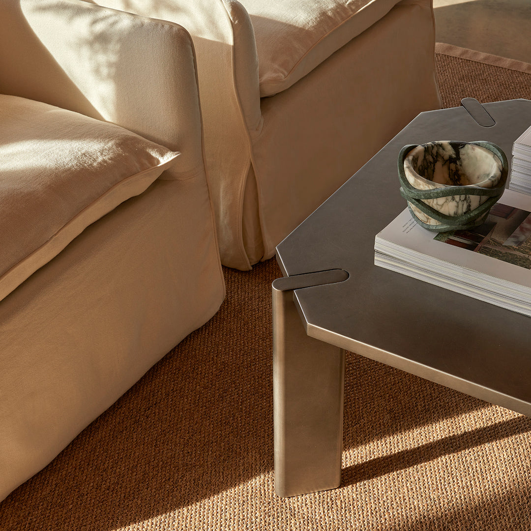 Yuuki Stainless Steel Coffee Table