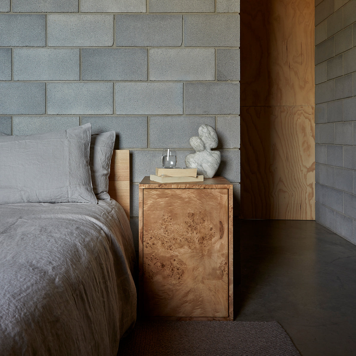 Vernier Linear Side Table Natural – Rachel Donath