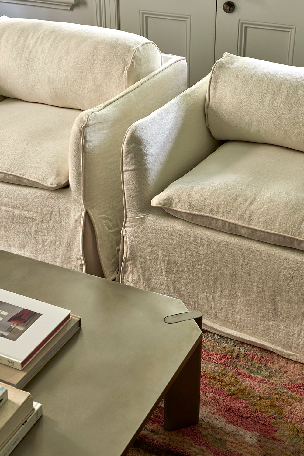 Yuuki Stainless Steel Coffee Table