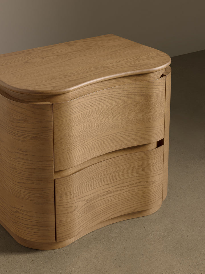 Remy Timber Bedside Palomino
