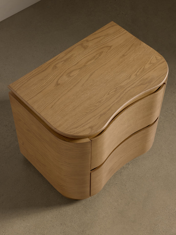 Remy Timber Bedside Palomino